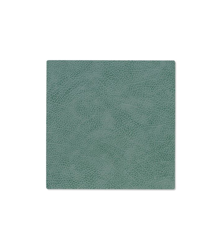 Placemat Hippo Square Pastel Green 28x28 cm - Lind DNA