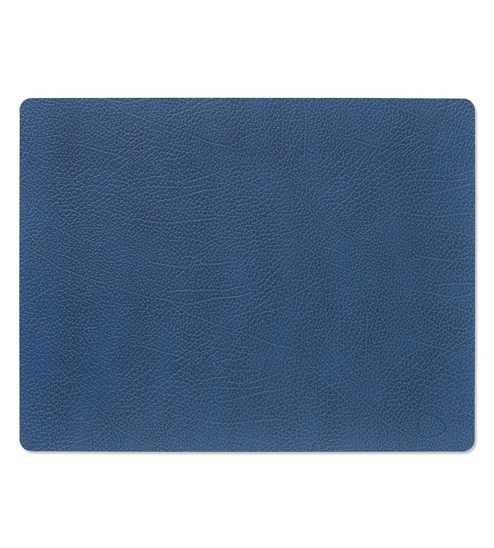 Platzset Hippo Square Navyblau 35x45 cm - Lind DNA