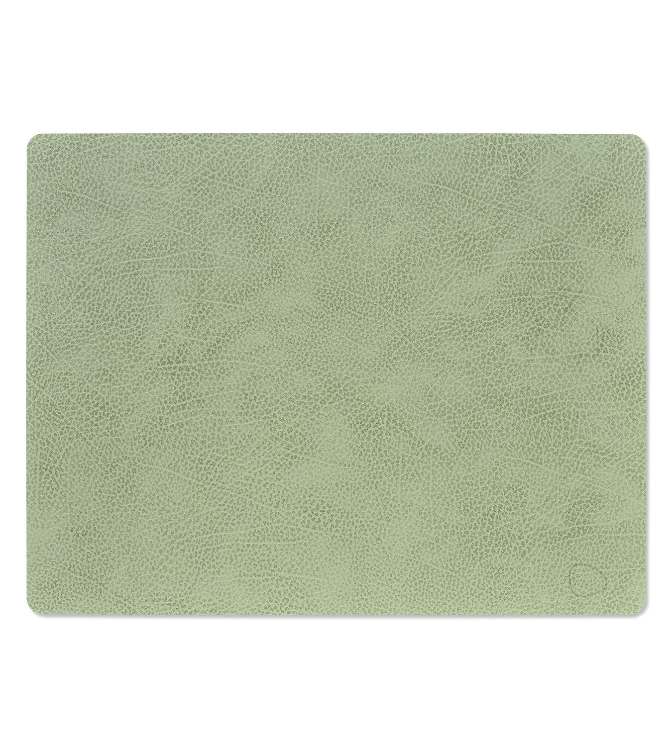 Placemat Hippo Square Olive Green 35x45 cm - Lind DNA