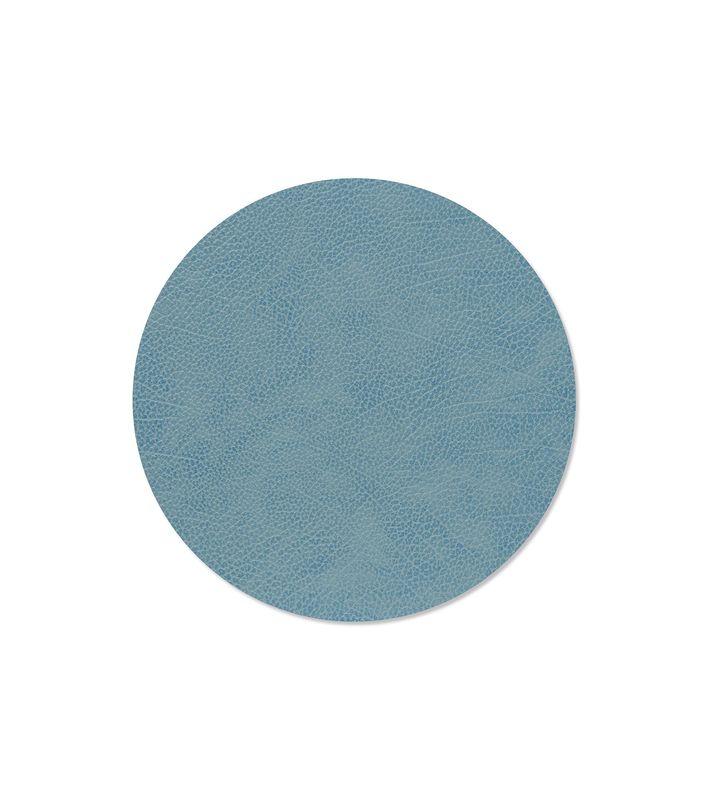Placemat Hippo Circle Light Blue 30 cm - Lind DNA