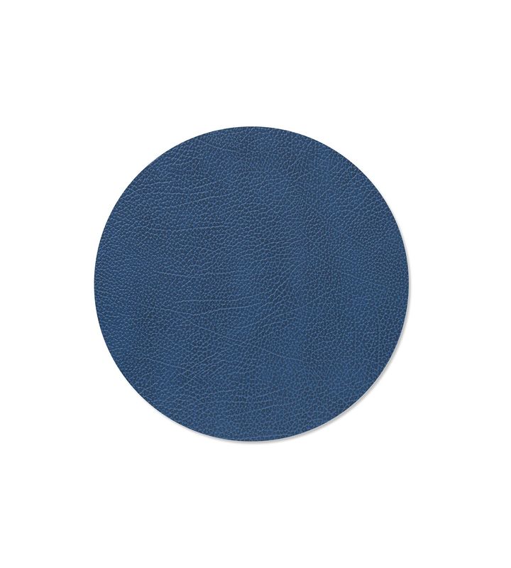 Placemat Hippo Circle Navy Blue 30 cm - Lind DNA