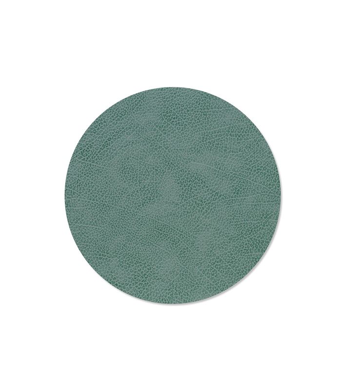 Placemat Hippo Circle Pastel Green 30 cm - Lind DNA