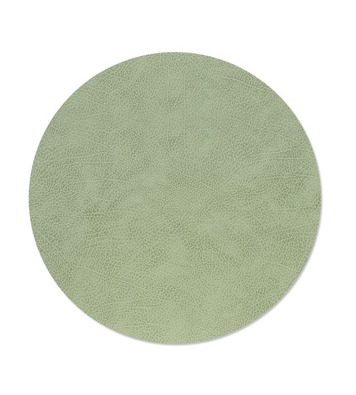 Tischset Hippo Circle Olivgrün 40 cm - Lind DNA