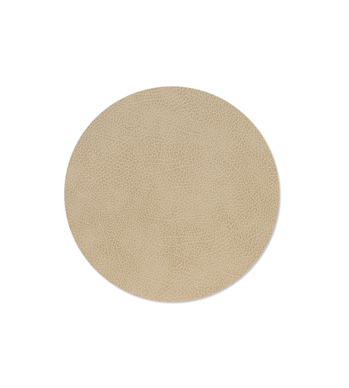 Placemat Hippo Circle Sand 30 cm - Lind DNA