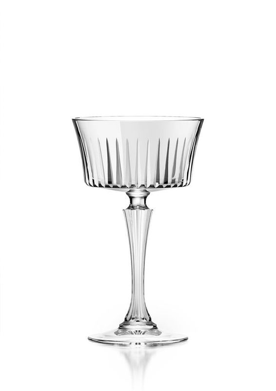 RCR Timeless champagne goblet 26 cl crystal glass for professional horeca service
