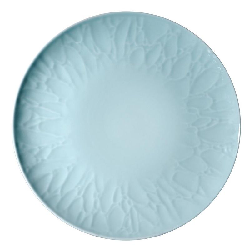 Flat Coupe Plate 28.5 cm Atelier Surf Light Blue - Royal Porcelain