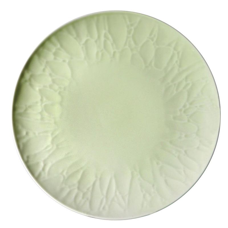 Flat Coupe Plate 28.5 cm Atelier Moss Green - Royal Porcelain