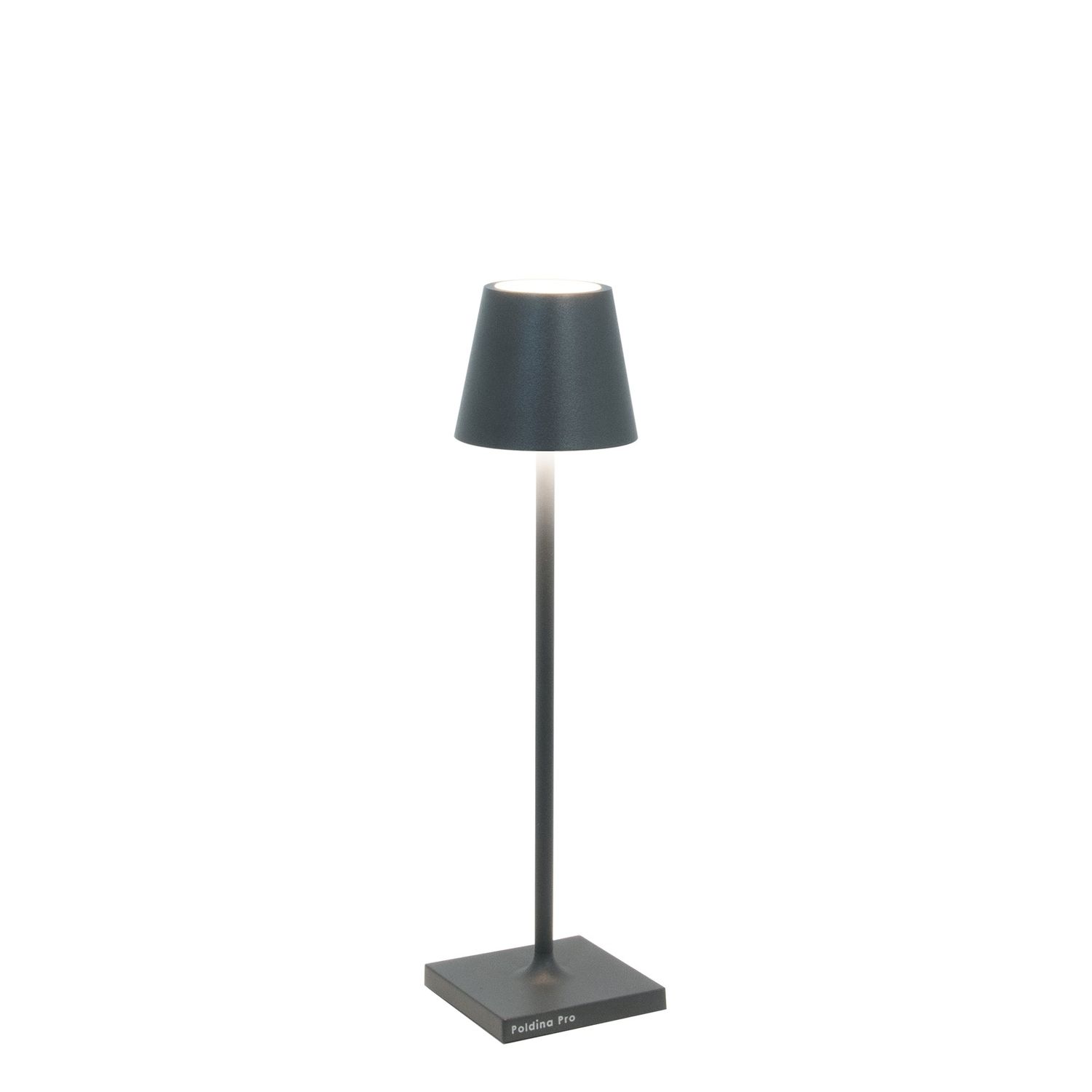 Table Lamp 27.5 x 7 cm Poldina Micro Dark Grey - Zafferano