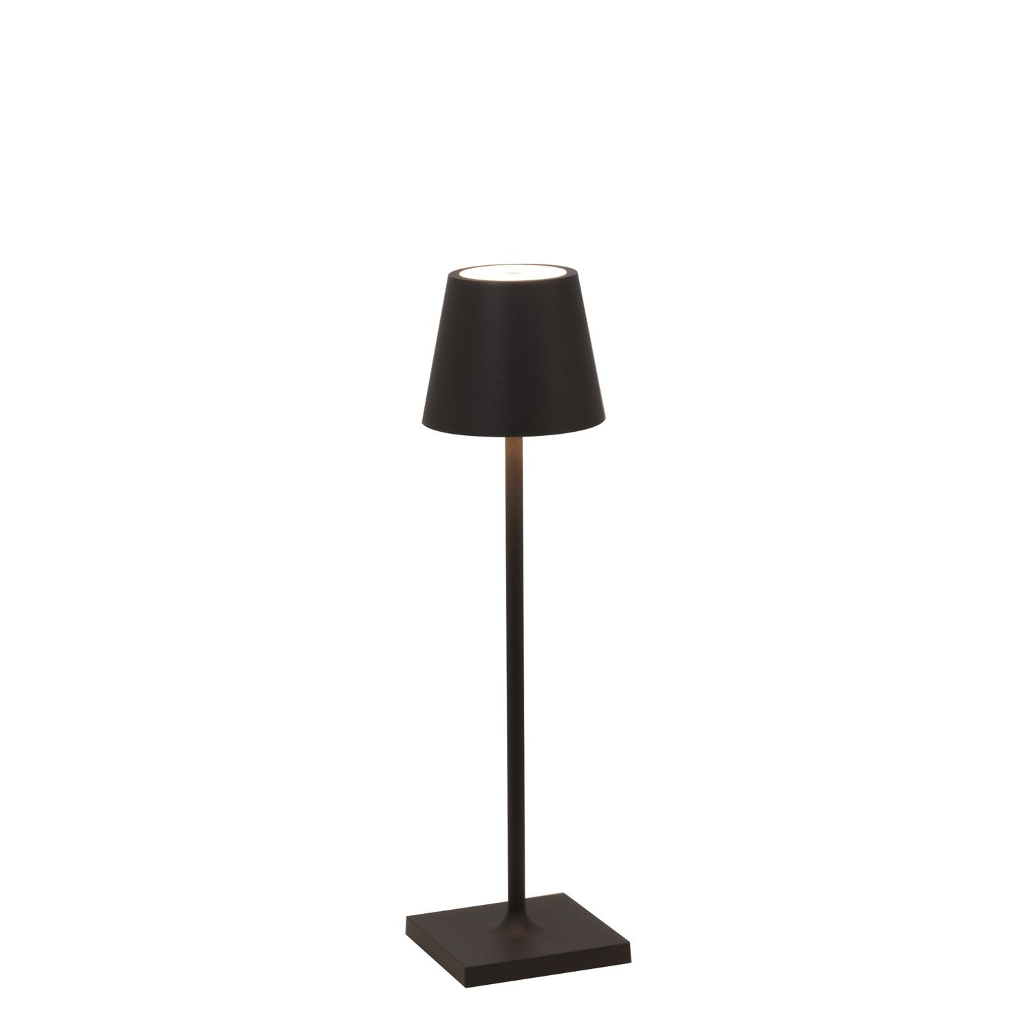 Table Lamp 27.5 x 7 cm Poldina Micro Black - Zafferano