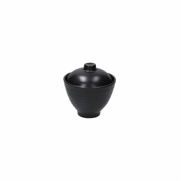Bowl with Lid 10 cm Jap Black - Tognana