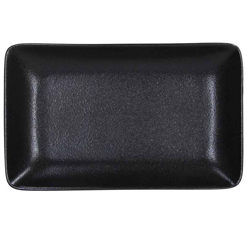 Rectangular Plate 21 cm Jap Black - Tognana