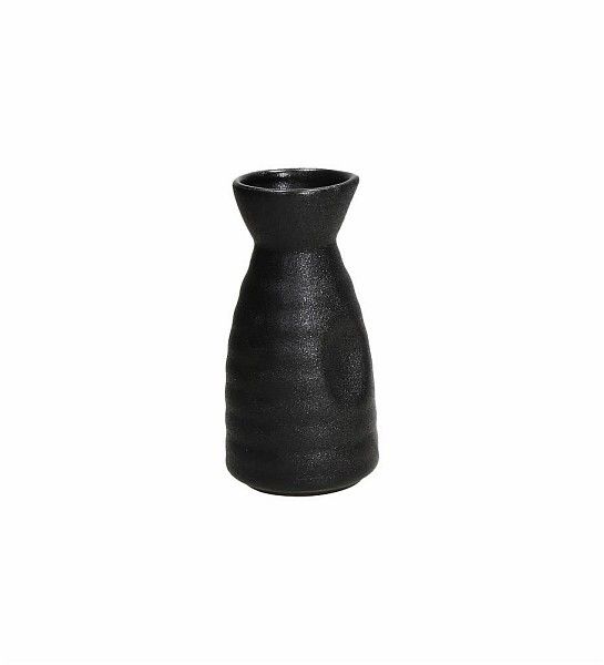 Sake Bottle 7 x 13.8 cm Jap Black - Tognana