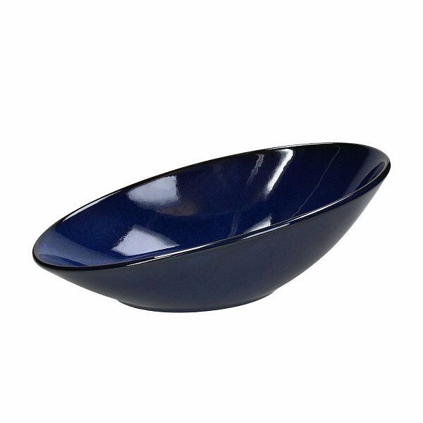 Oval Container 31.3 cm Jap Blue - Tognana