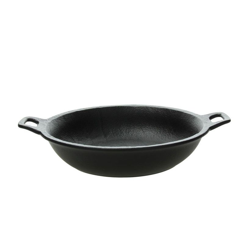 Casserole with 2 Handles 23 cm Vulcania Black - Tognana