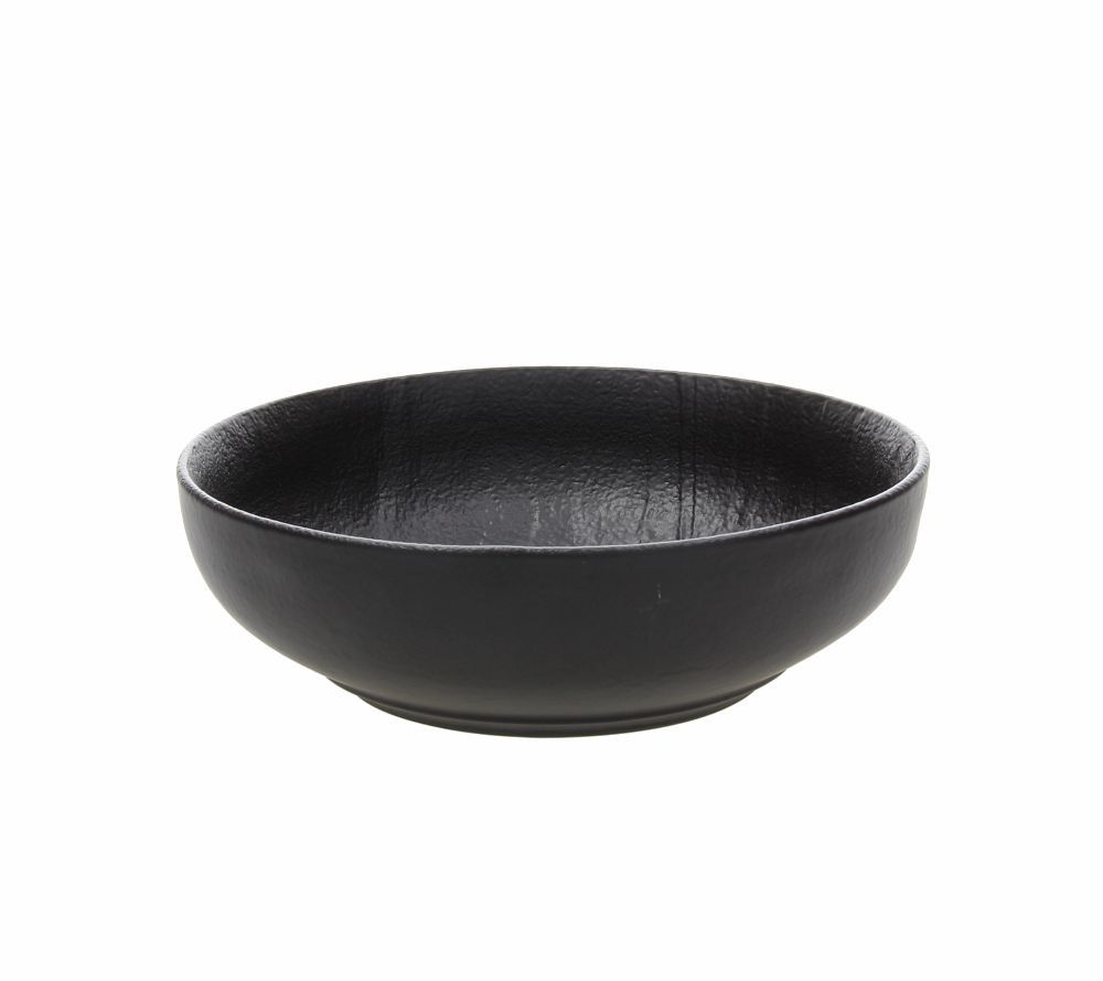 Salad Bowl 20.5 cm Vulcania Black - Tognana