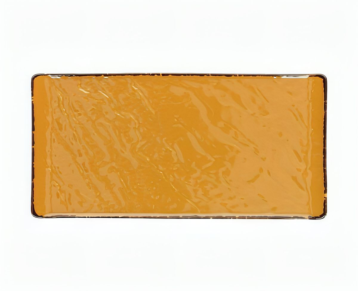 Rectangular Plate 30 x 15 cm Vulcania Veggie Yellow - Tognana