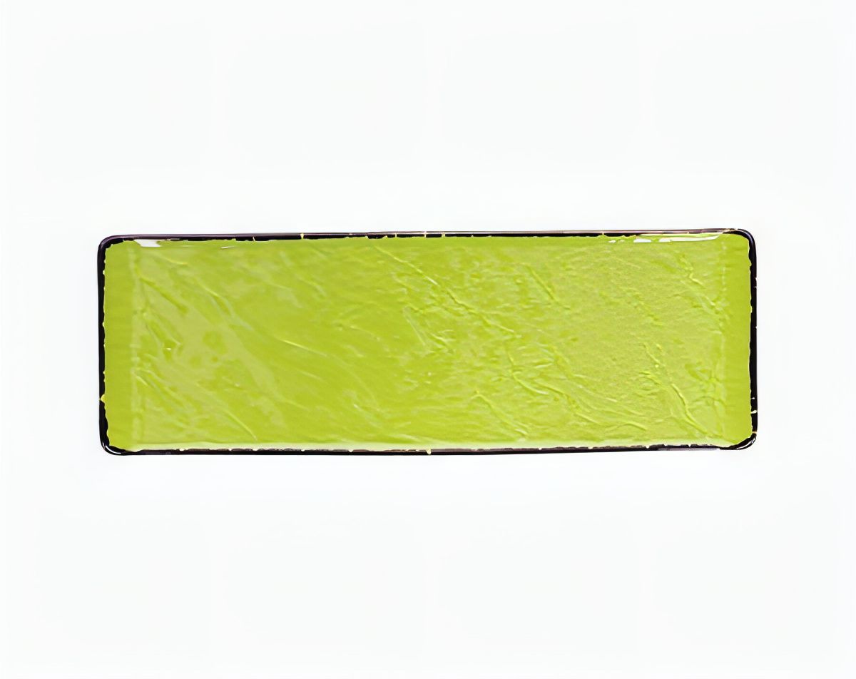 Rectangular Plate 30 x 10 cm Vulcania Veggie Green - Tognana