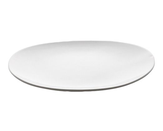 Matte Flat Plate 27,5 X 28,5 cm Shell Line - Cookplay