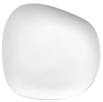 Cookplay matte porcelain flat plate 26 cm horeca