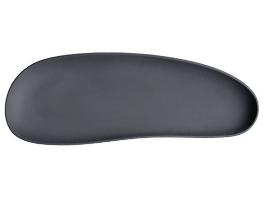 Langer Tiefer Teller Schwarz Matt 33,5 x 12 cm Yayoi - Cookplay