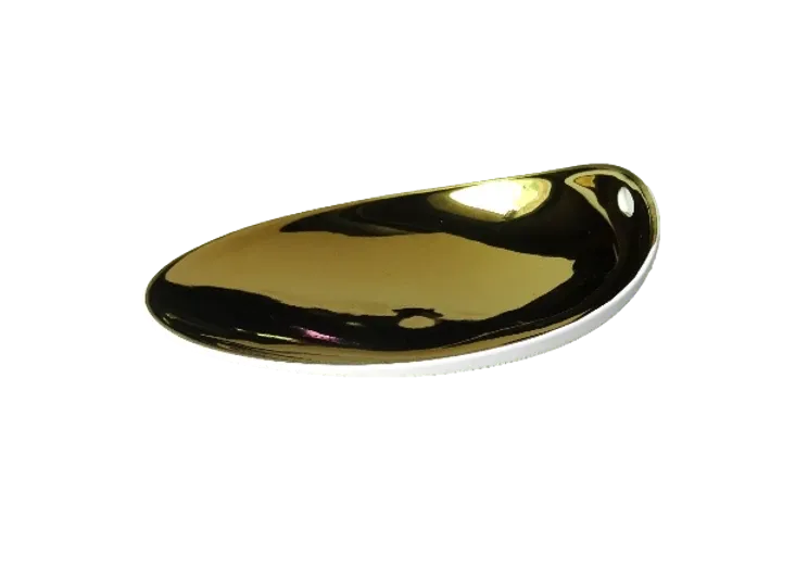 Piattino gold 14 x 11 cm Jomon - Cookplay