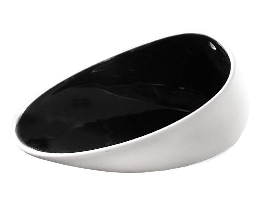 Schwarze Schale 18 X 4 cm Jomon - Cookplay
