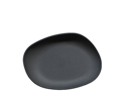Tiefer Teller matt schwarz 14 cm Yayoi Side - Cookplay