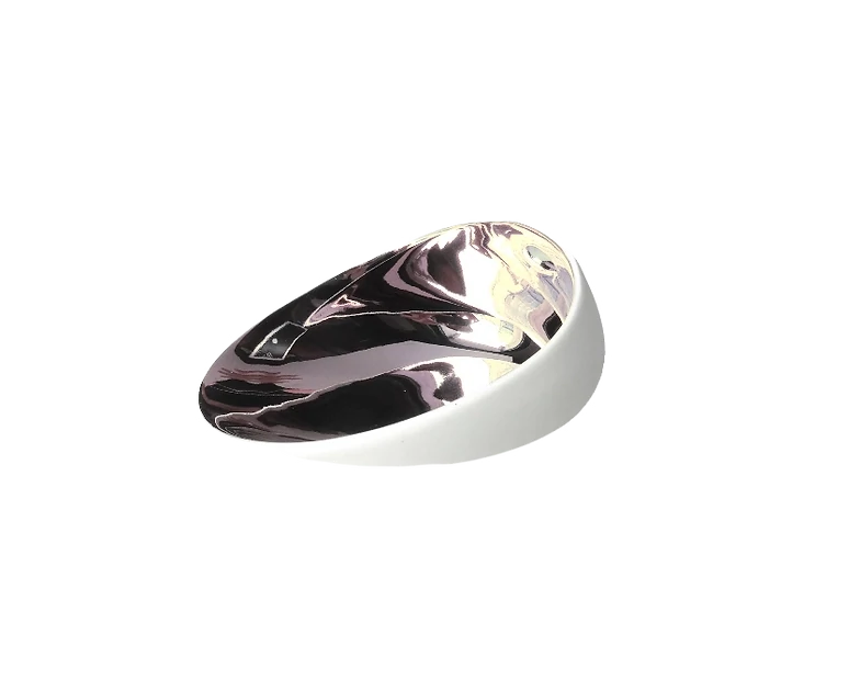 Sfera mini Cookplay silver porcellana 10x8 cm horeca