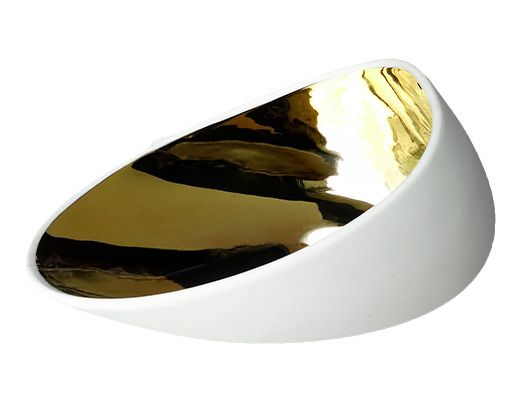 Goldene Schale 18 X 4 cm Jomon - Cookplay