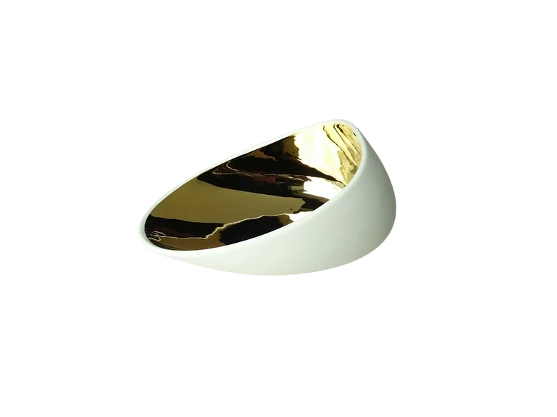 Cookplay sfera mini porcellana gold 10x8 cm Jomon horeca