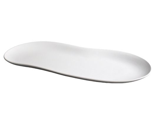 Matter Flacher Teller 37,5 X 19 cm Jelly - Cookplay