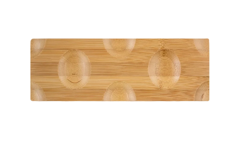 Vassoio Cookplay Jomon bamboo 29x10 cm catering horeca