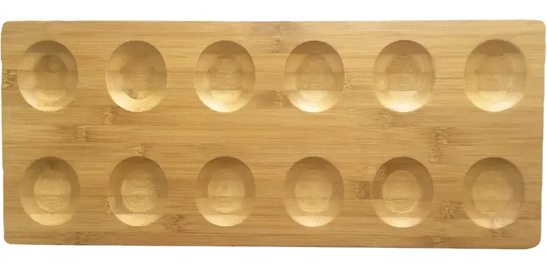 Vassoio Cookplay Jomon bamboo 52x22 cm buffet horeca