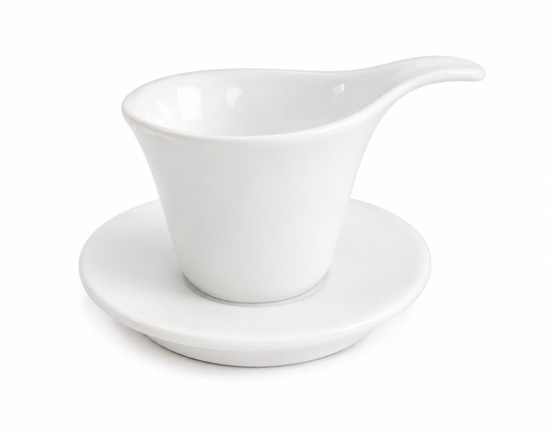Set Of 2 Matte Coffee Cup With Saucer 60 ml Fly - Cookplay