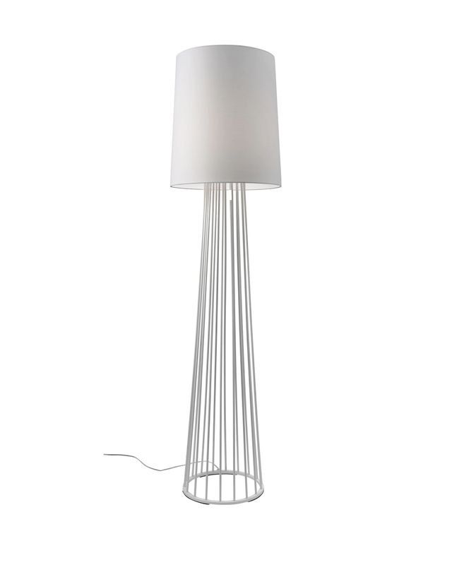Mailand LED Floor Lamp White Textile - Villeroy &amp; Boch