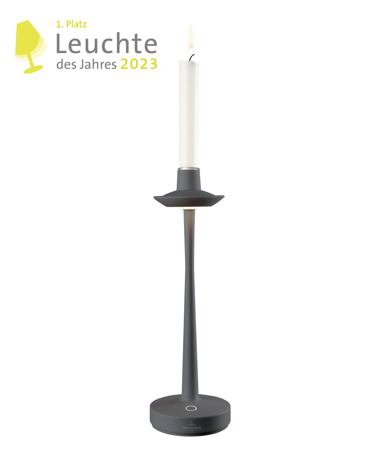 Aarhus LED Table Lamp Anthracite - Villeroy &amp; Boch