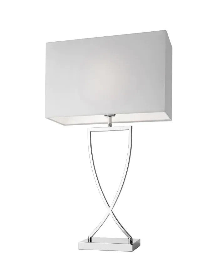 Toulouse LED Table Lamp Chrome - Villeroy &amp; Boch