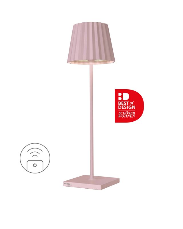 Troll 2.0 LED Table Lamp Rose Gold - Sompex