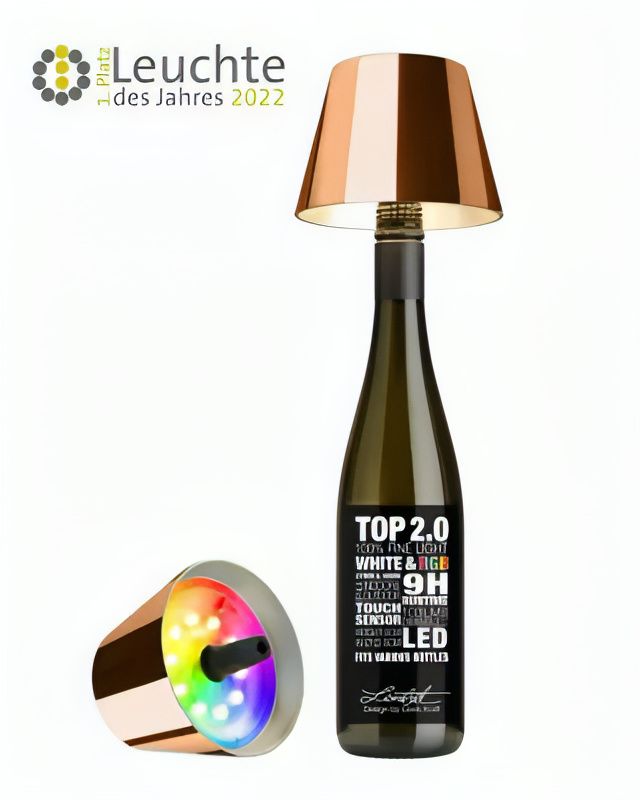 Top 2.0 LED Table Lamp Copper - Sompex