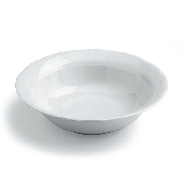 Salad Bowl 24.7 cm Vecchio Vienna White - Tognana