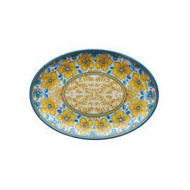 Oval Tray 48 x 34 cm Show Plate Narciso - Tognana