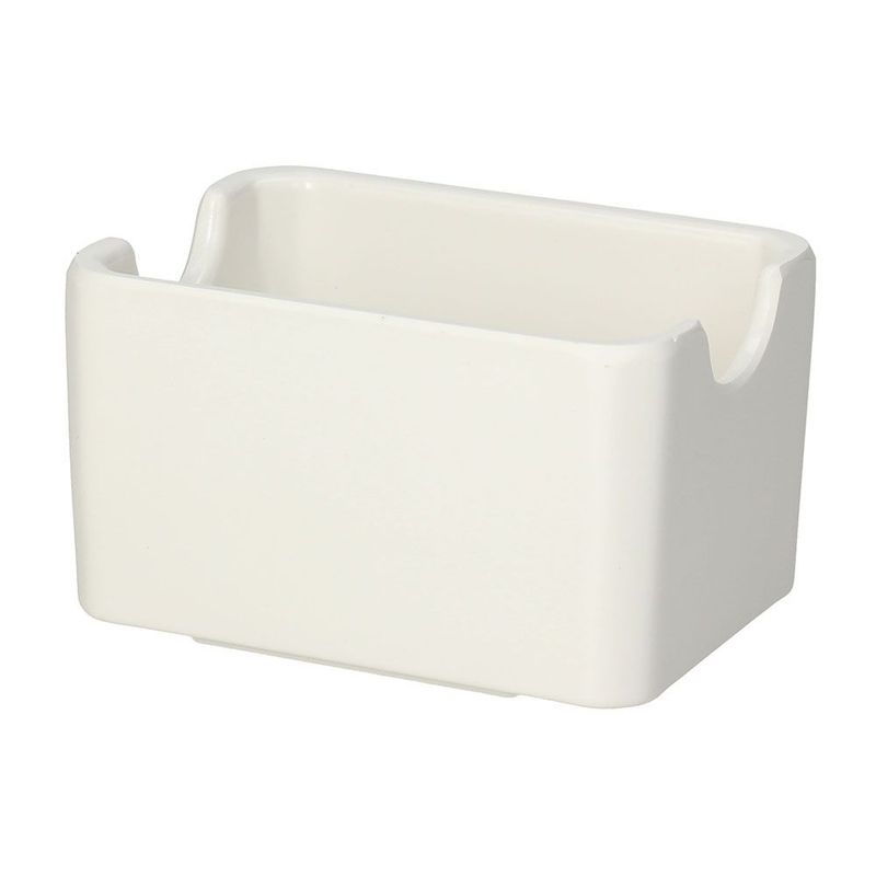 Sachet Holder 9 x 6 cm White Show Plate - Tognana