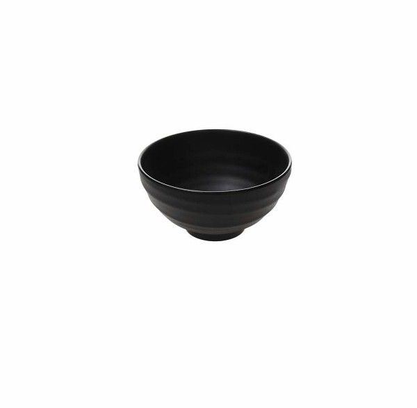 Bowl with Foot 18.9 cm Black Show Plate - Tognana