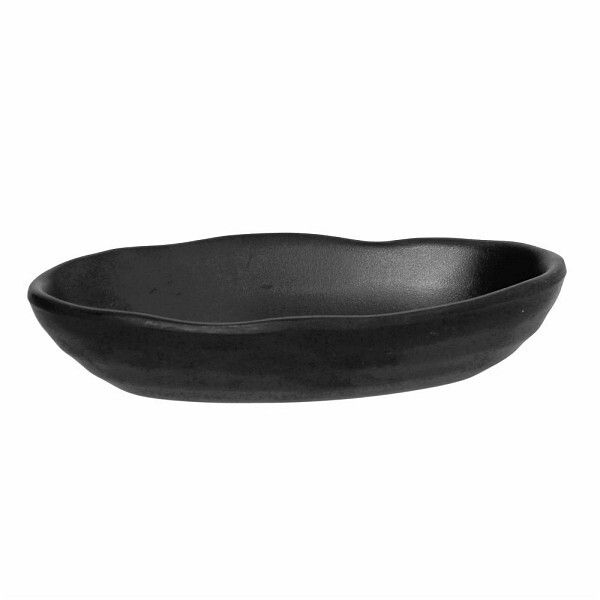 Oval Tray Stripes 14 x 8 cm Show Plate Finger Food - Tognana