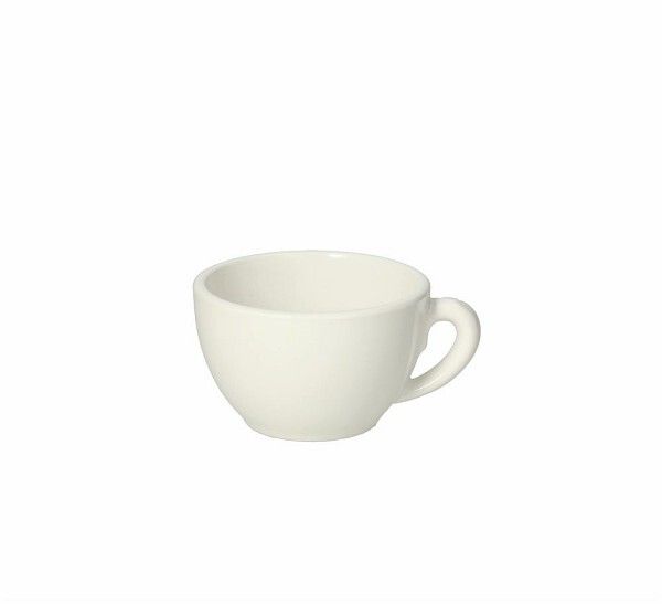 Moka Cup 9 cl White Show Plate - Tognana