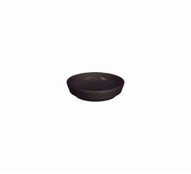 Round Plate 9 cm Black Show Plate Finger Food - Tognana