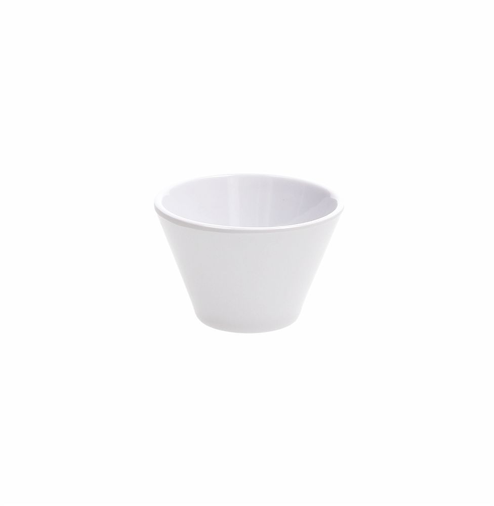 Conical Bowl 8.5 cm White Show Plate Finger Food - Tognana