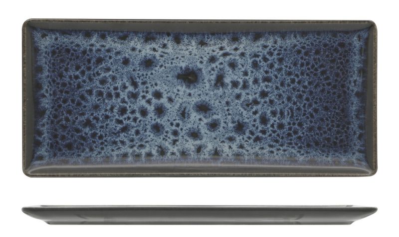 Rechteckiger Teller 29 x 13 cm Galaxia - Lubiana