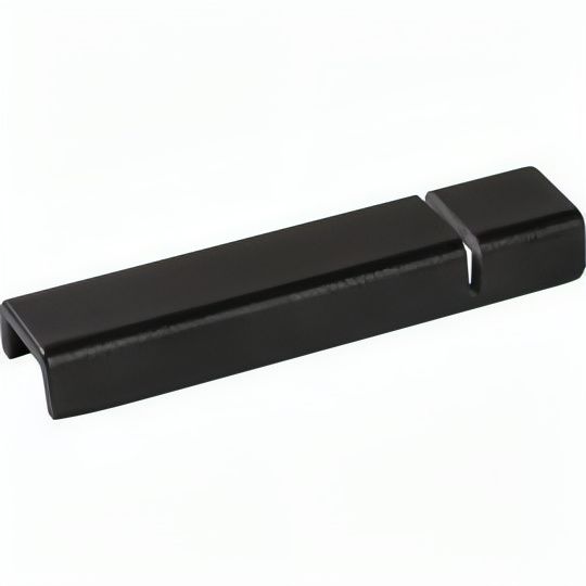 Melamine Cutlery Rest 8 cm Black Show Plate Finger Food - Tognana