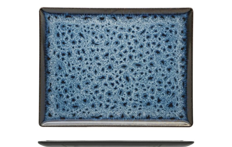 Rechteckiger Teller 31 x 24 cm Galaxia - Lubiana